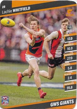 2024 AFL TeamCoach #28 Lachie Whitfield Front